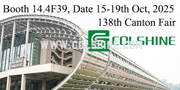 Meet Colshine Electric at the 138th Canton Fair – Booth 14.4F39